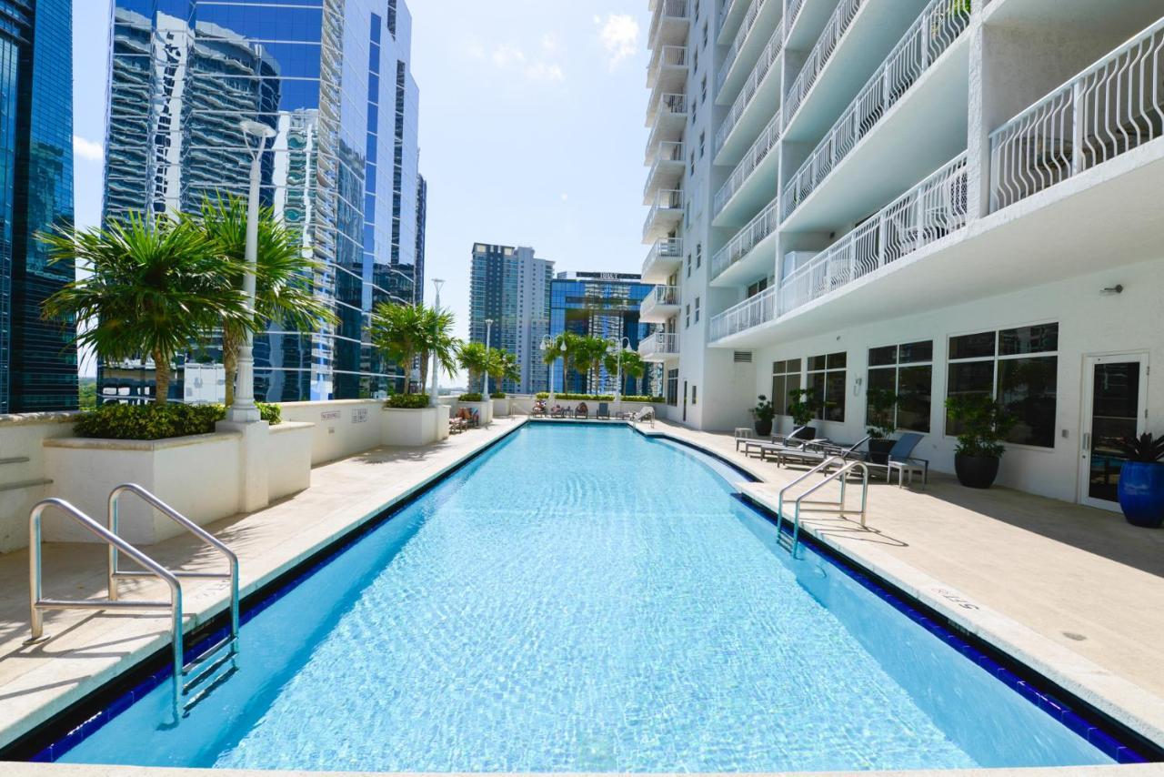 Wonderful Condo In Brickell With Pool And Gym Miami Eksteriør billede